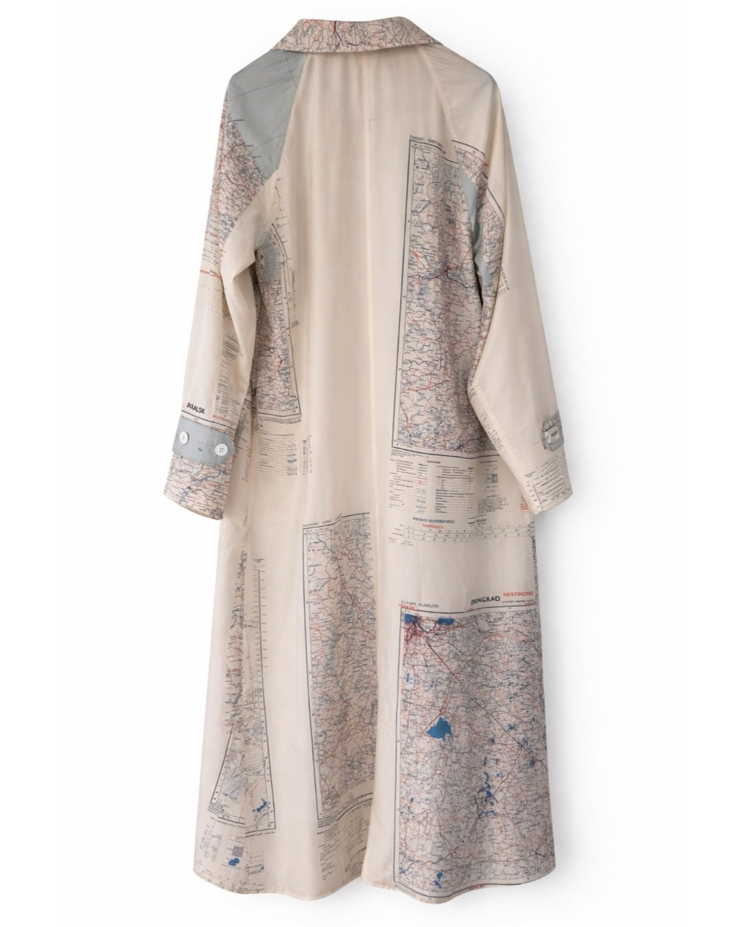 The Map Print Coat