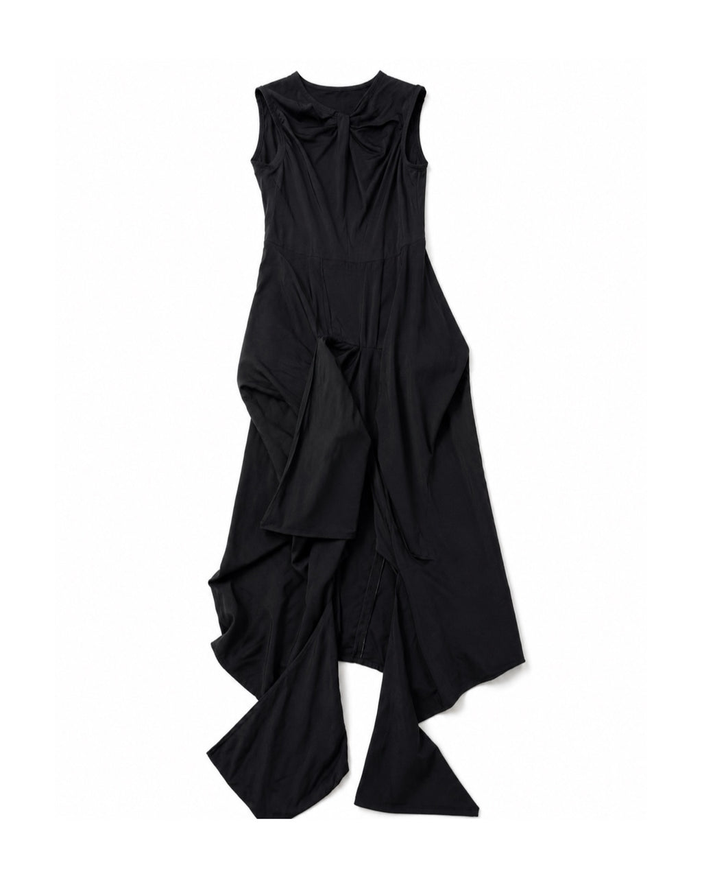 The Black Knotted Dress