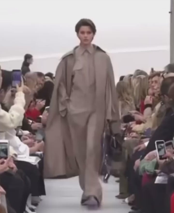 The Ad Campaign Leather Cape